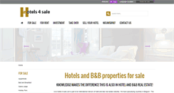 Desktop Screenshot of hotels-4-sale.com